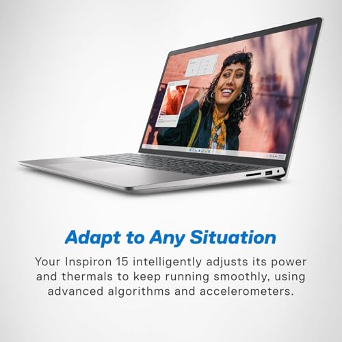 Dell Inspiron 3530, Intel Core i5 13th Gen-1334U,16GB RAM, 1TB SSD, FHD 15.6"/39.62 cm, Win11+MSO'24 (Office 365*) Silver, 1.62kg, Backlit Keyboard,120Hz 250 nits Display /15 Month McAfee,Thin & Light