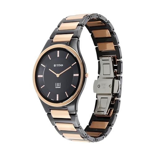 Titan Analog Black Dial Men's Watch-1696KC02