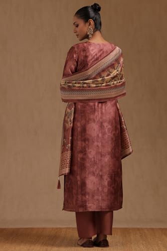 Soch Women's Art Silk Salwar Suit Set (SMUA5CD2081_Onion Pink