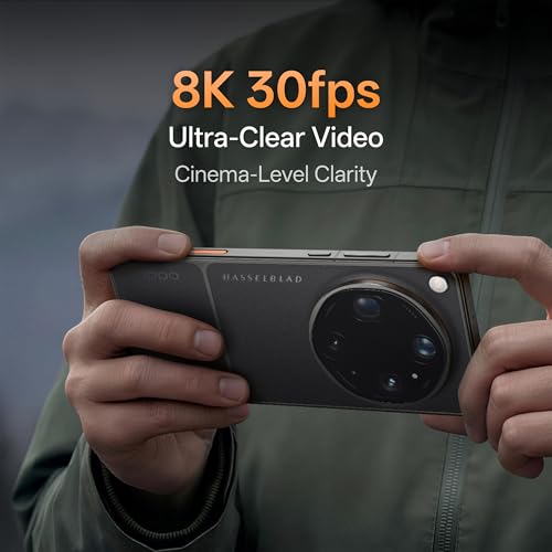 Oppo Find X9 Ultra 5G (Canyon Orange, 12GB, 512GB) | Hasselblad 50MP 10× Ultra-Sensing Optical-Zoom Telephoto | Dual 200MP | 8K Video | Snapdragon 8 Elite Gen 5 | 7050mAh 100W