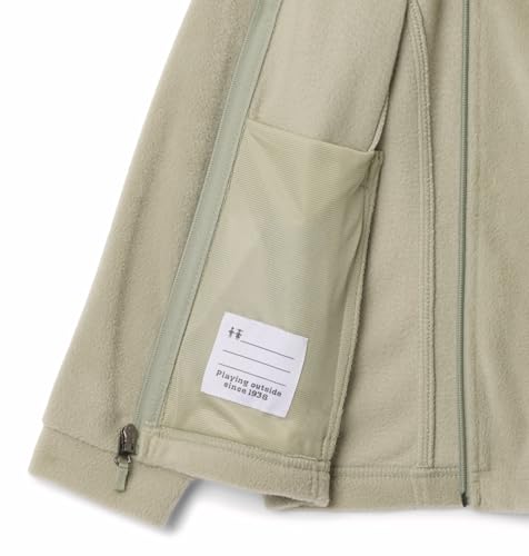Columbia Kids Girls Green Benton Springs Fleece Jacket, XS