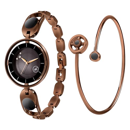 Fastrack Analog Black Dial Women's Watch-6237QM02F