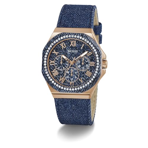 GUESS Analog Blue Dial Women's Watch-GW0753L5