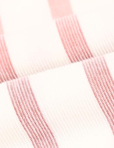 U.S. POLO ASSN. DENIM CO. Vertical Striped Slim Fit Cotton Shirt (UDSHT1388_Rust_40)