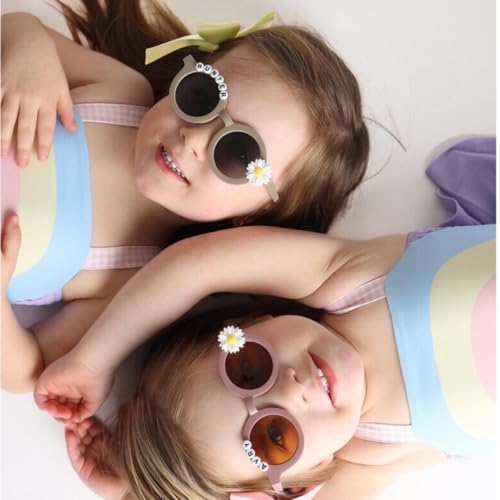 First Lens Funshine Kids Sunglasses Get Kids Name on Frame For Girls & Boys - UV400 Age (2 to 8) - Black