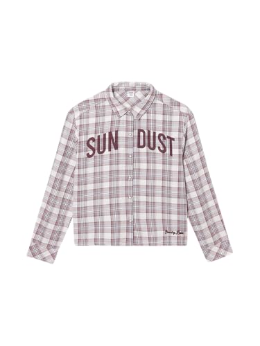 Max Girls Checked Shirt (Red_10-12 Y)