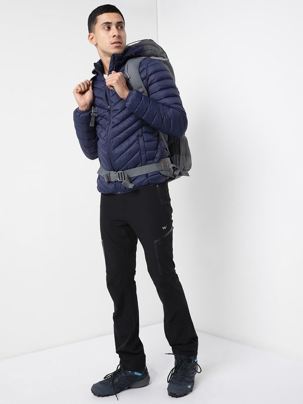 Wildcraft Men Nylon Husky Jacket (Navy1, XXXL)
