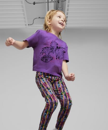 Puma Girl's Relaxed Fit Tees (624854_Ultraviolet