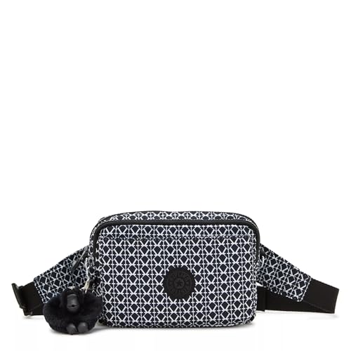 Kipling womens Abanu Mini 2-In-1 Convertible Crossbody, Signature Print, 9.5''L x 6.75''H x 3.5''D