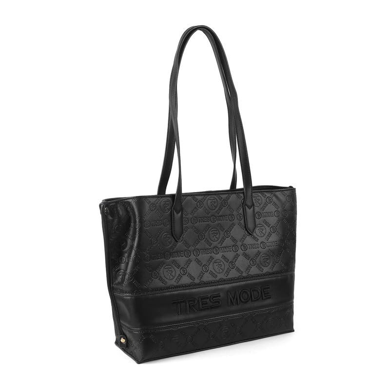 tresmode All Black Women's Handbag
