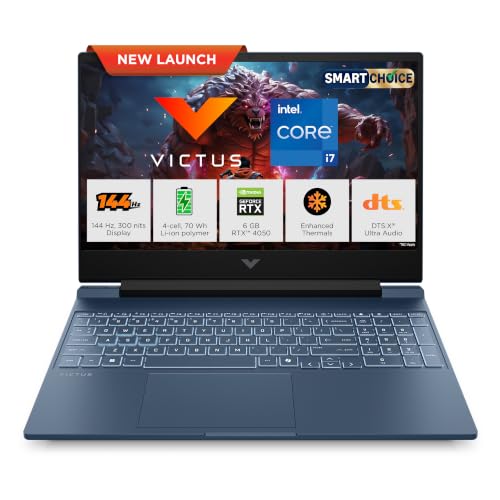 HP Victus 15 Smartchoice, Intel Core i7-13620H, 6GB RTX 4050, 16GB DDR4, 512GB SSD, FHD, IPS, 144Hz, 300 nits, 15.6''/39.6cm, Win11, Office24, Blue, 2.3kg, fa2805TX/2103, Xbox Gamepass* Gaming Laptop