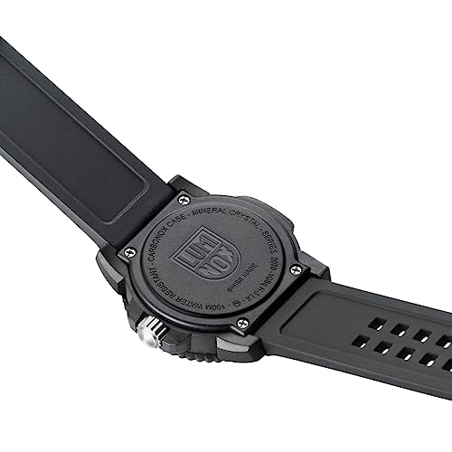 Luminox - G Collection Sea Lion X2.2079 - Mens Watch 38mm - Military Watch with Black Case/Band/Numbers Yellow Dial Date Function - 100m Water Resistant - Mens Watches - Swiss Made