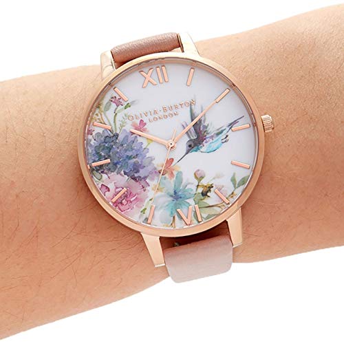 Olivia burton Painterly Prints Analog White Dial Women's Watch-OB16PP44