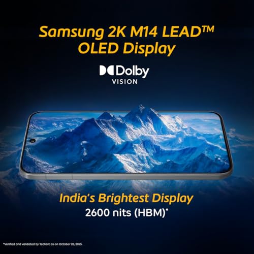 iQOO 15 (Alpha, 12GB RAM, 256GB Storage) | Fastest Snapdragon 8 Elite Gen 5 Processor* | Samsung 2K M14 Lead OLED Display | Origin OS 6 with Personalized AI Features