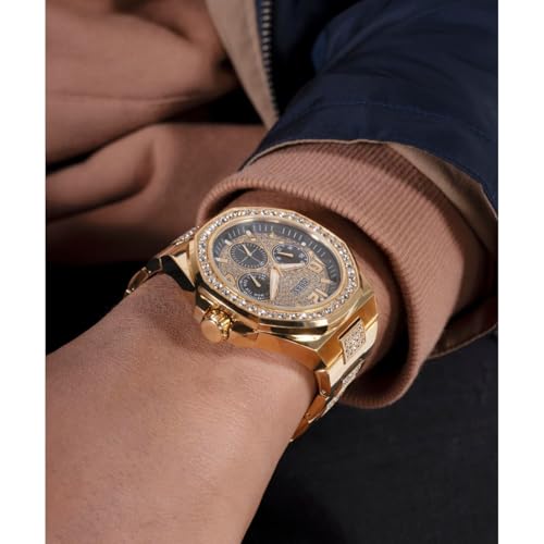 GUESS Trend 46 mm Black Dial Men Chronograph Watch- GW0785G2