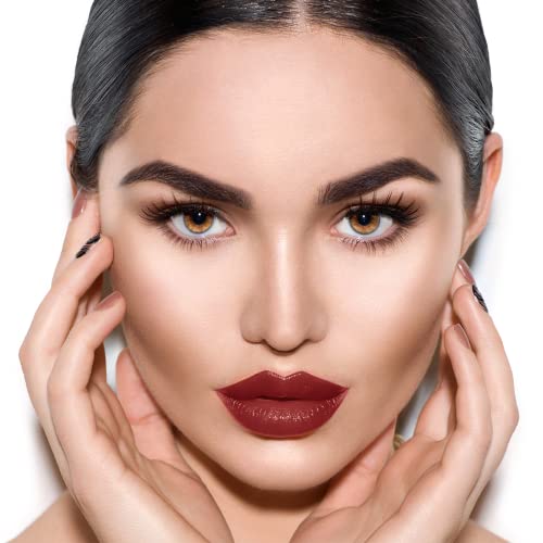 Lotus Makeup Ecostay Matte Lip Lacquer Winful Wine, Red, 4 g