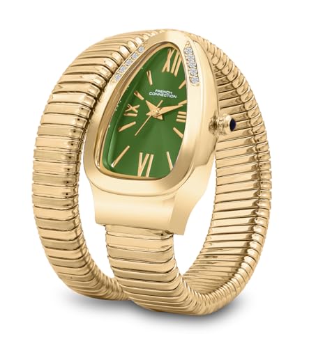 French Connection Analog Green Dial Women's Watch-FCN0142NGM