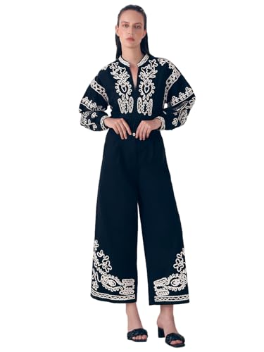 VERO MODA Women Straight Fit High-Rise Black Trouser