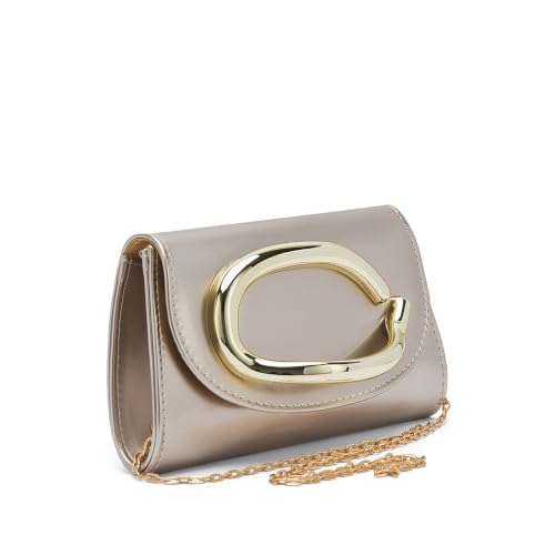 Lino Perros Texas Ellipse Gold Clutch