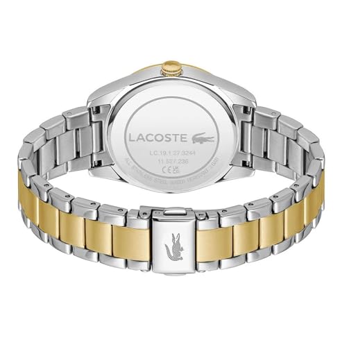 Lacoste Orsay Qtz Multifunction Sage Round Dial Women's Watch|Stainless Steel Material|Multi Color Band - 2001364