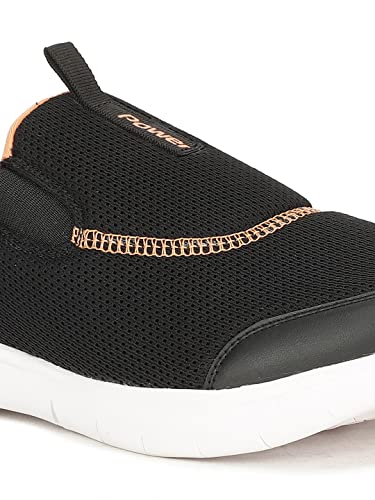 Power Womens Flex-Walk Forst Black Walking Shoe - 7 UK (5396430)