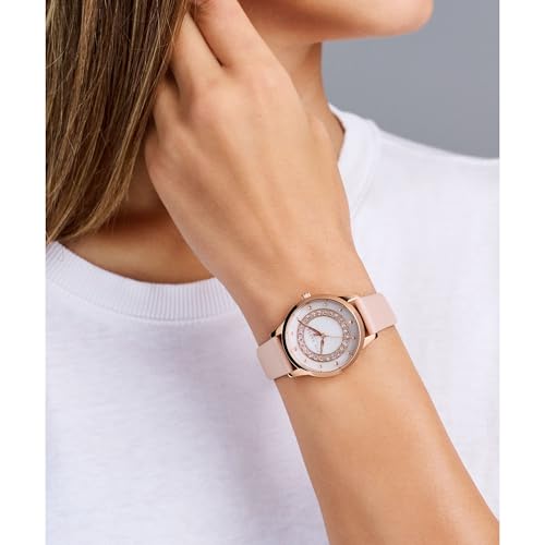 Ted Baker Analog Mother of Pearl White Dial Women's Watch-BKPFZS4099I