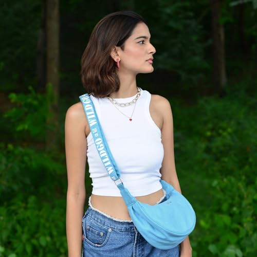 Eco Right Crossbody Bag, Sling Bags for Women, Side Bags for Women Stylish, Purse with Adjustable Cotton Strap