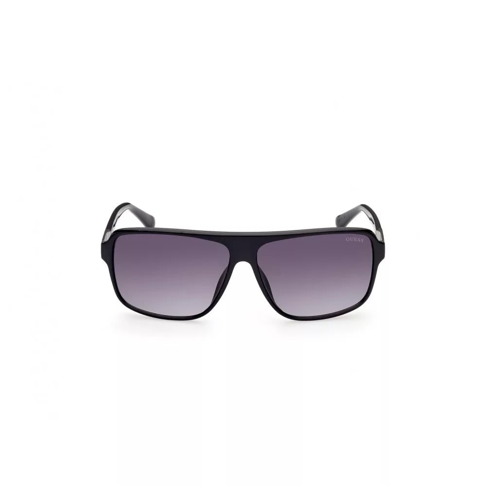 Guess | 100% UV protected | Gradient | large | Men | Cat Eye | Frame: Black Polycarbonate | Lens: Grey Polycarbonate