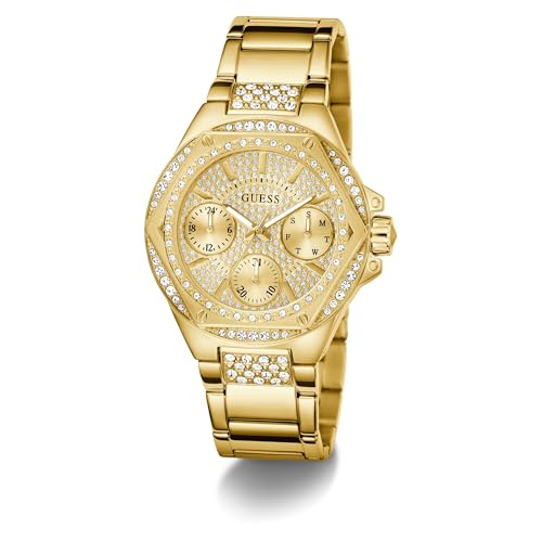 GUESS Analog Champagne Dial Women's Watch-GW0878L2