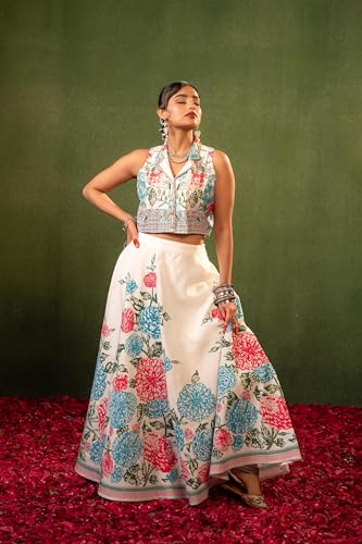 Juniper Contemporary Printed Top Skirt Set