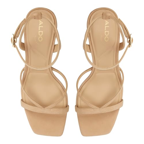 Aldo STELLARE Beige Ladies Block Heel Sandals