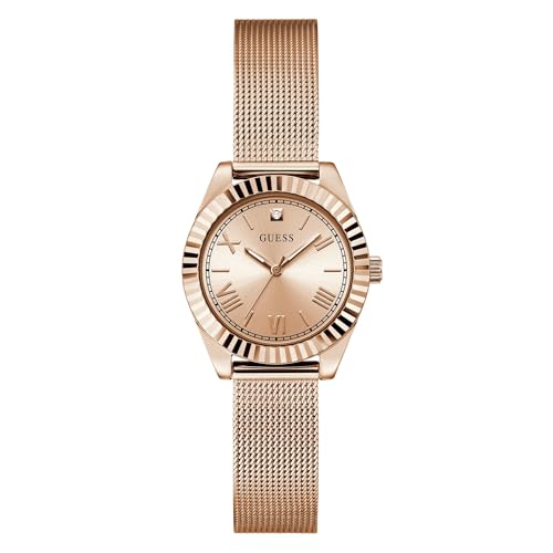 GUESS Analog Rose Gold Dial Women's Watch-GW0842L3