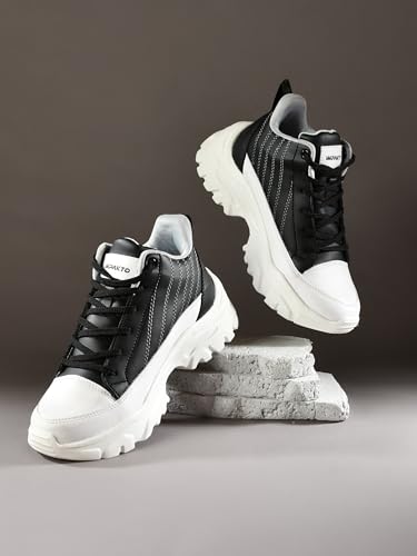 Impakto Chunky Women Casual Sneaker, Cloud Hopper Classic Rounded to Pampering Cushioned Extra Comfort Lace-Up