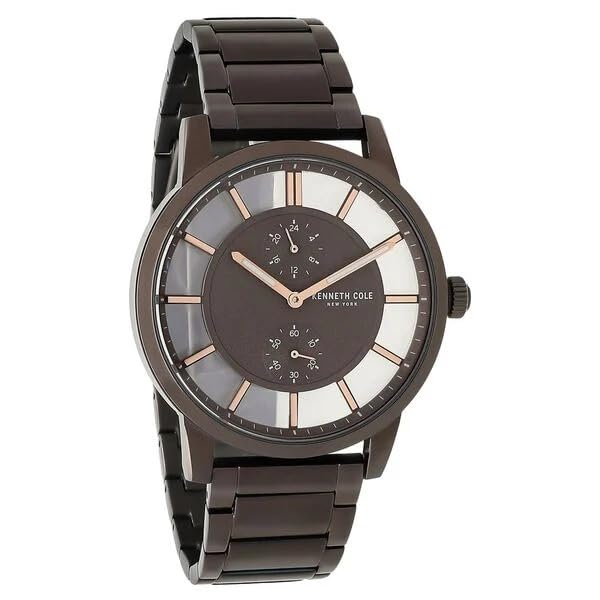 Kenneth Cole Mens Multi-Colour Dial Analogue Watch - KC50570004MN