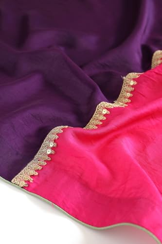 Soch Women's Viscose Lehenga Choli (OWS5CD21479_Pink_XL)