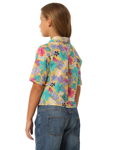 VERO MODA Girls Floral Print Cotton Multicolor Shirt