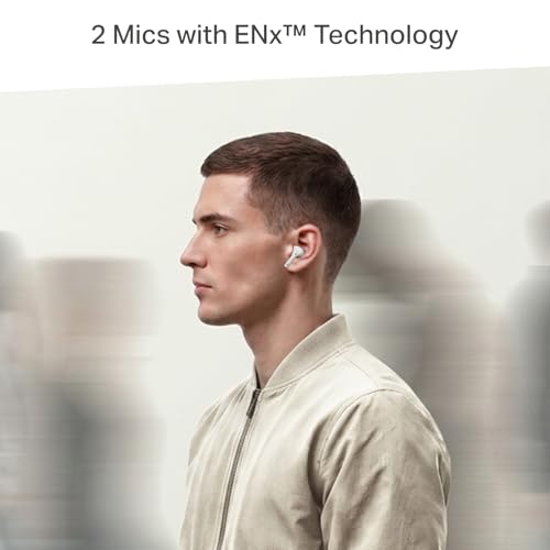boAt 2026 Launch Airdopes Joy v2, 35H Battery, Pocketable Design, ASAP™ Charge, 13mm Drivers, Easy Touch Controls, ENx™ Tech, IWP™ & App Support TWS Bluetooth Earbuds with mic (Cloud White)