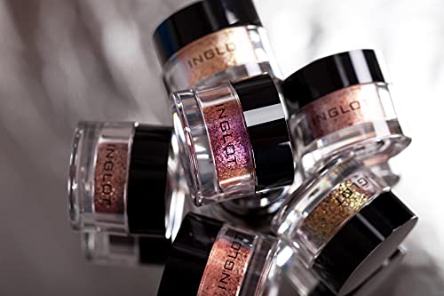 Inglot AMC Pure Pigment Eye Shadow, 125 Magenta Silver, 2g