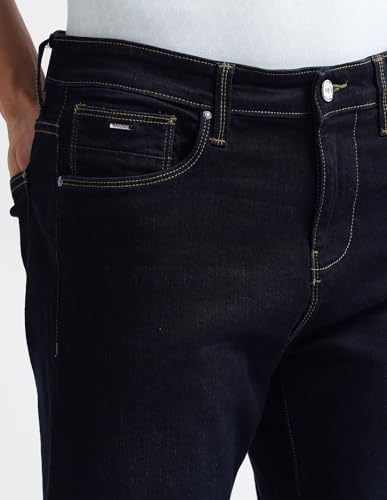 Arrow New York Men's Regular Jeans (ANAKJN2671_Navy