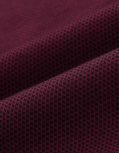 Arrow Men's Regular Fit Polo Shirt (ARAITS3154_Red