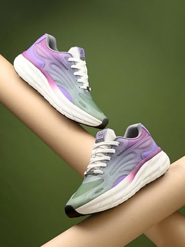 OFF LIMITS Women Gladiator W Running Shoes, Purple/Green, 6 UK