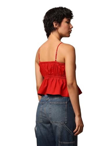 ONLY Women's Regular Fit White Top