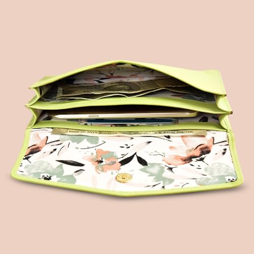 Lona Premium Minimalist Leather Clutch – Envelope Silhouette with Subtle Chain Detailing for Modern Elegance