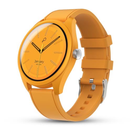 Pebble Pixie 1.32" AMOLED Smartwatch with Bluetooth Calling | Always-On Display, Lightweight, Health & Sleep Tracking, Smart Notifications