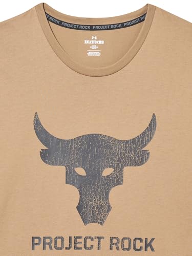 Under Armour Men's Project Rock Payoff Graphic Short Sleeve T Shirt, (251) Bayou / / Black, 3X-Large