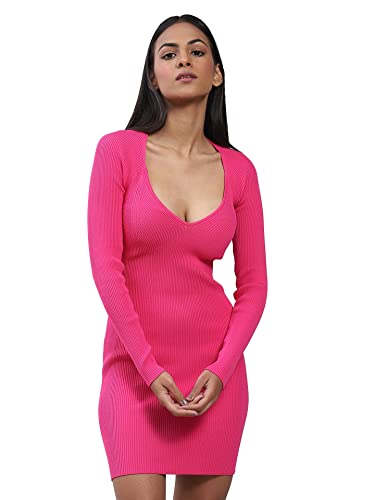 Label RITU KUMAR Pink Bodycon Short Dress