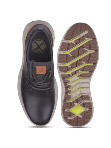 Hush Puppies Men Casual Lace up Shoes - Grey 10 (UK)