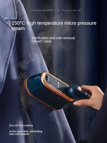 Portable Handheld Garment Steamer & Mini Iron: Wrinkle-Free Clothes in Seconds - Perfect for Travel & Home Use