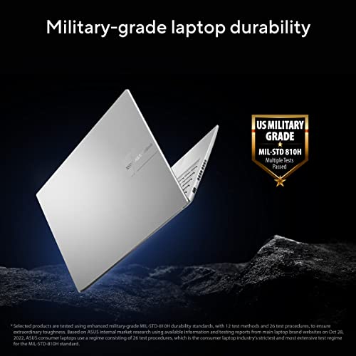 ASUS Vivobook 15, Intel Core i7 13th Gen 13620H, 16GB RAM, 512GB SSD, FHD 15.6", Windows 11, Office Home 2024, Cool Silver, 1.70kg, X1502VA-BQ837WS, Intel UHD iGPU, M365 Basic (1Year)* Laptop