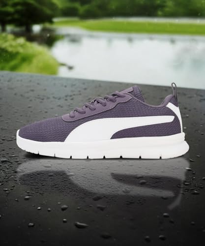 Puma Womens Ultimate Ease WNS Purple Charcoal-White Walking Shoe - 6 UK (37905303)
